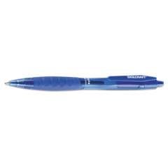 AbilityOne 7520016451147 SKILCRAFT VISTA Ballpoint Pen, Retractable, Bold 1.4 mm, Blue Ink, Translucent Blue Barrel, Dozen