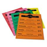 Pacon Array Card Stock, 65lb, 8.5 x 11, Assorted Bright Colors, 50/Pack (101160)