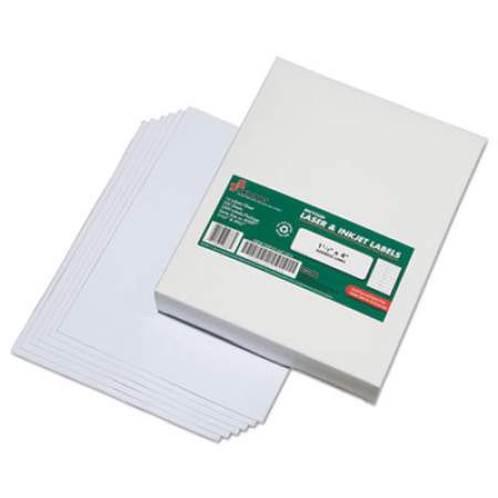 AbilityOne 7530016471414 SKILCRAFT Recycled Address Labels, Inkjet/Laser Printers, 1.33 x 4, White, 14/Sheet, 250 Sheets/Box