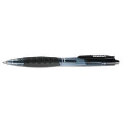 AbilityOne 7520016451148 SKILCRAFT VISTA Ballpoint Pen, Retractable, Bold 1.4 mm, Black Ink, Smoke Barrel, Dozen