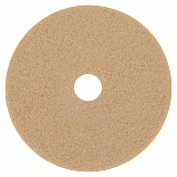 Ultra High-Speed Floor Burnishing Pads 3400, 17" Diameter, Tan, 5/Carton (05604)