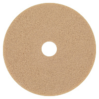 Ultra High-Speed Floor Burnishing Pads 3400, 20" Diameter, Tan, 5/Carton (05606)