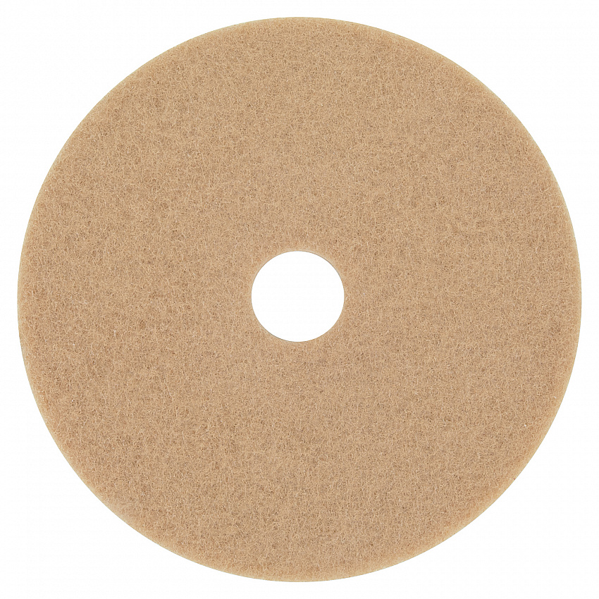 Ultra High-Speed Floor Burnishing Pads 3400, 20" Diameter, Tan, 5/Carton (05606)