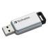Verbatim Store 'n' Go Secure Pro USB Flash Drive with AES 256 Encryption, 16 GB, Silver (98664)