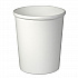 Flexstyle Double Poly Paper Containers, 32 oz, White, Paper, 25/Pack, 20 Packs/Carton (H4325U)