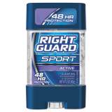 Right Guard Sport Gel Deodorant, Active Scent, 3 Oz Tube, 12/carton (06951CT)