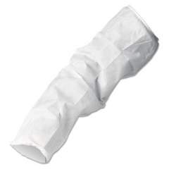 KleenGuard A10 Breathable Particle Protection Sleeve Protectors, 18 in., White, 200/Carton (23610)