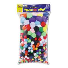 Creativity Street Pound of Poms Giant Bonus Pack, Assorted Colors, 1,000/Pack (818001)
