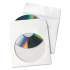Quality Park Tech-No-Tear Poly/Paper CD/DVD Sleeves, 100/Box (77203)