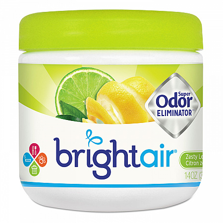 Super Odor Eliminator, Zesty Lemon and Lime, 14 oz Jar (900248EA)