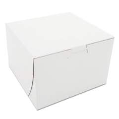 SCT Non-Window Bakery Boxes, 6 x 6 x 4, White, 250/Bundle (0909)