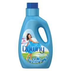 Downy Liquid Fabric Softener, Clean Breeze, 64 oz Bottle, 8/Carton (89676)