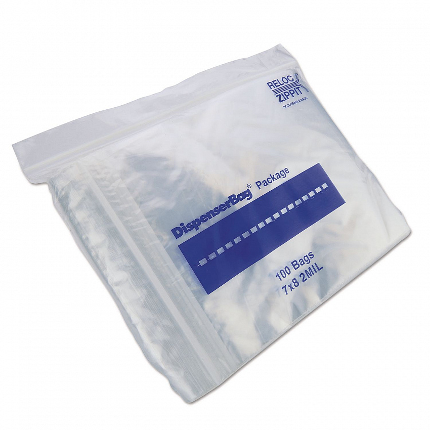 Plastic Zipper Bags, 32 oz, 7" x 8", Clear, 1,000 Bags/Box, 2 Boxes/Carton (MGZ2P0708)