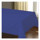 Hoffmaster Cellutex Table Covers, Tissue/polylined, 54" X 108", Navy Blue, 25/carton (220622)