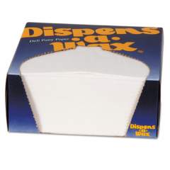 Dixie Dispens-A-Wax Waxed Deli Patty Paper, 4.75 x 5, White, 1,000/Box (434BX)