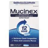 Mucinex Expectorant Regular Strength, 100 Tablets/Box (00815BX)