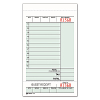 Multi-Part Guest Check Unit Sets, Two-Part Carbonless, 4.25 x 6.75, 250 Forms Total (947SWC)