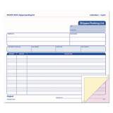 TOPS Snap-Off Shipper/Packing List, Three-Part Carbonless, 8.5 x 7, 1/Page, 50 Forms (3834)