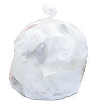 High-Density Waste Can Liners, 16 gal, 6 mic, 24" x 31", Natural, 50 Bags/Roll, 20 Rolls/Carton (V4831RNR01)