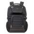 Solo Pro Backpack, 17.3", 12 1/4" x 6 3/4" x 17 1/2", Black (PRO7424)