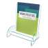 deflecto Euro-Style DocuHolder, Magazine Size, 9.81w x 6.31d x11h, Green Tinted (775390)