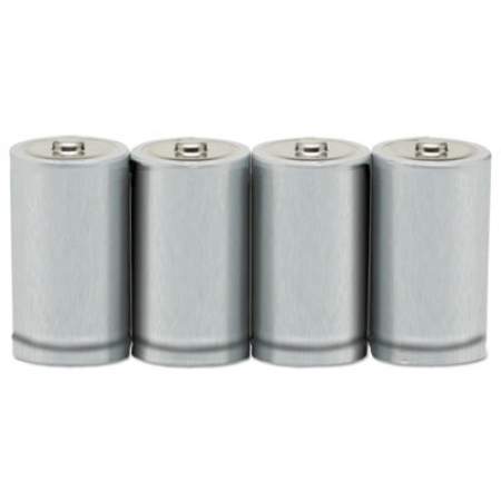 AbilityOne 6135014468310, Alkaline D Batteries, 4/Pack