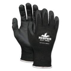 MCR Safety Cut Pro 92720NF Gloves, X-Large, Black, HPPE/Nitrile Foam (92720NFXL)