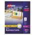 Avery Clean Edge Business Cards, Laser, 2 x 3.5, White, 400 Cards, 10 Cards/Sheet, 40 Sheets/Box (5877)