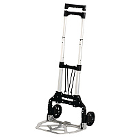 Stow and Go Cart, 110 lb Capacity, 15.25 x 16 x 39, Aluminum (4049)