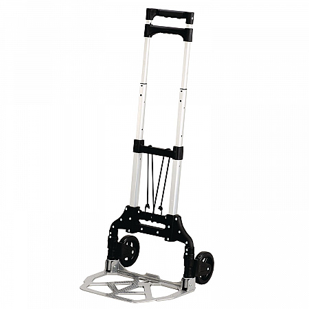 Stow and Go Cart, 110 lb Capacity, 15.25 x 16 x 39, Aluminum (4049)