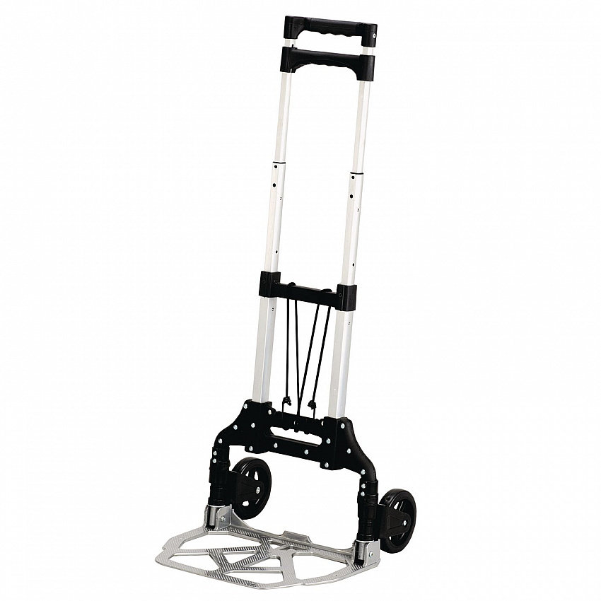 Stow and Go Cart, 110 lb Capacity, 15.25 x 16 x 39, Aluminum (4049)