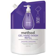 Method Gel Hand Wash Refill, French Lavender, 34 oz Pouch, 6/Carton (00654CT)