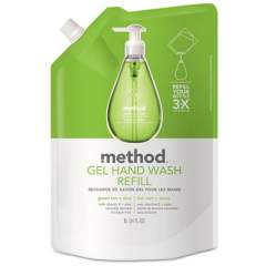 Method Gel Hand Wash Refill, Green Tea and Aloe, 34 oz Pouch, 6/Carton (00651CT)