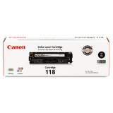 Canon 2662B001 (118) Toner, 3,400 Page-Yield, Black