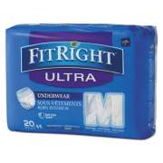 Medline FitRight Ultra Protective Underwear, Medium, 28" to 40" Waist, 20/Pack, 4 Pack/Carton (FIT23005ACT)