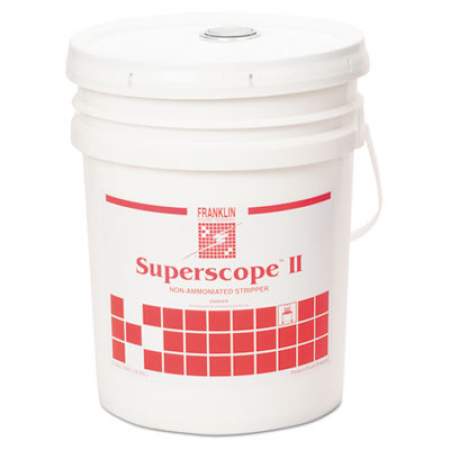 Franklin Cleaning Technology Superscope II Non-Ammoniated Floor Stripper, Liquid, 5 gal Pail (F209026)