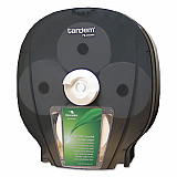 Tandem High Capacity Bath Tissue Dispenser, 6.3 x 13.2 x 15.2, Smoked Gray (C274)