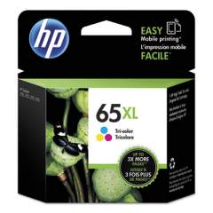 HP 65XL, (N9K03AN) High-Yield Tri-Color Original Ink Cartridge
