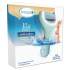 AMOPE PEDI PERFECT WET AND DRY RECHARGEABLE FOOT FILE, AQUA/WHITE, 6/CARTON (95139)