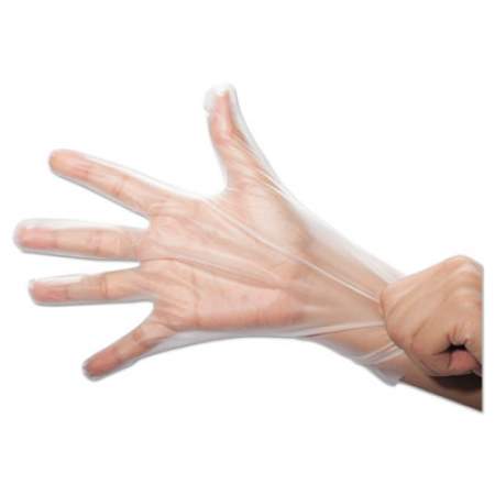 SemperGuard FoodSafe Stretch Poly Gloves, Clear, X-Large, Polyethylene, 2000/Ctn (HPEF205)