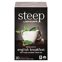 steep Tea, English Breakfast, 1.6 oz Tea Bag, 20/Box (17701)