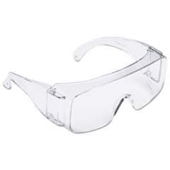 3M Tour Guard V Safety Glasses, One Size Fits Most, Clear Frame/Lens, 20/Box (TGV0120)