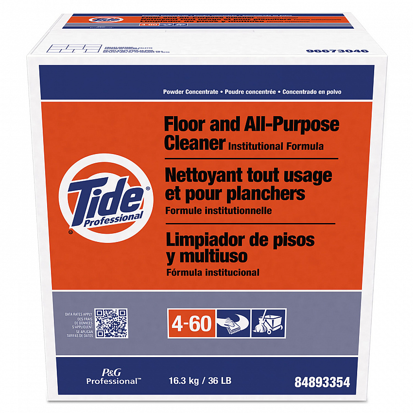 Floor and All-Purpose Cleaner, Unscented, 36 lb Box (02364)