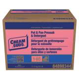 Cream Suds Manual Pot and Pan Detergent with o Phosphate, Baby Powder Scent, Powder, 25 lb Box (43610)