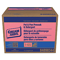 Manual Pot and Pan Presoak and Detergent without Phosphate, Baby Powder Scent, Powder, 25 lb Box (43610)