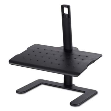 Safco Height-Adjustable Footrest, 20.5w x 14.5d x 3.5 to 21.5h, Black (2129BL)