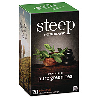 steep Tea, Pure Green, 0.91 oz Tea Bag, 20/Box (17703)