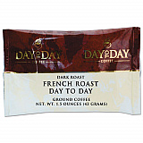 100% Pure Coffee, French Roast, 1.5 oz Pack, 42/Carton (22005)
