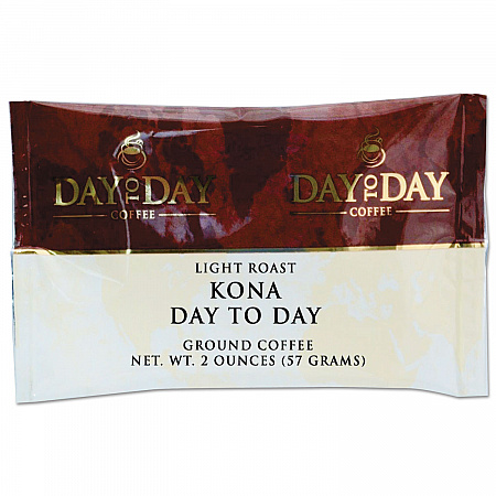 100% Pure Coffee, Kona Blend, 2 oz Pack, 42/Carton (22003)