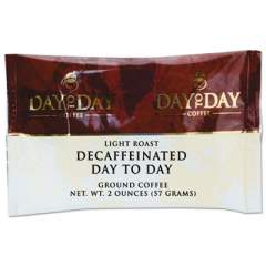 Day to Day Coffee 100% Pure Coffee, Decaffeinated, 2 Oz Pack, 42/carton (24001)